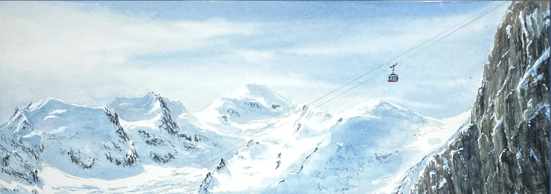 Montagne télécabine